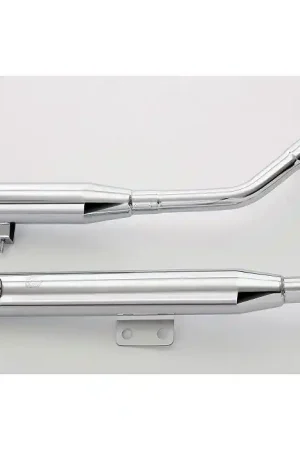 Sistema di scarico Falcon "Cromo Line - Slash Cut" Kawasaki VN 800 Vulcan e Classic con EG-BE Nuova Collezione
